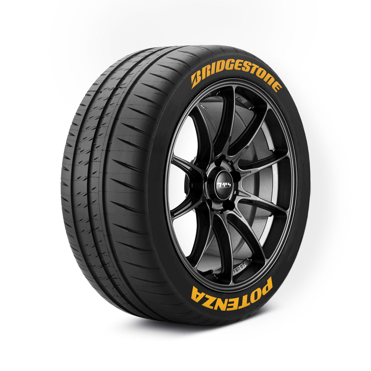 Bridgestone Potenza Reifenaufkleber