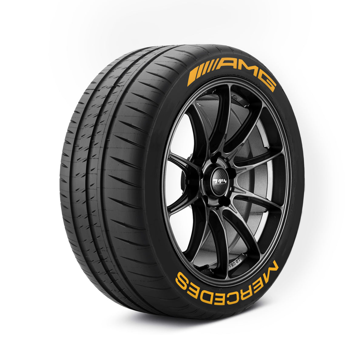 Mercedes AMG bandenstickers