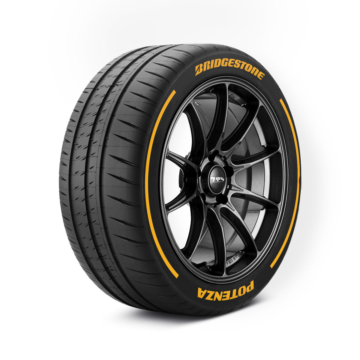 Bridgestone-Reifenaufkleber