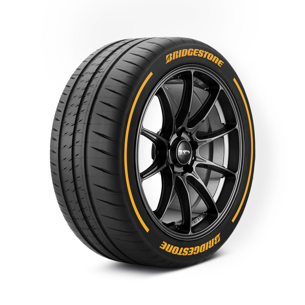 Bridgestone-Reifenaufkleber