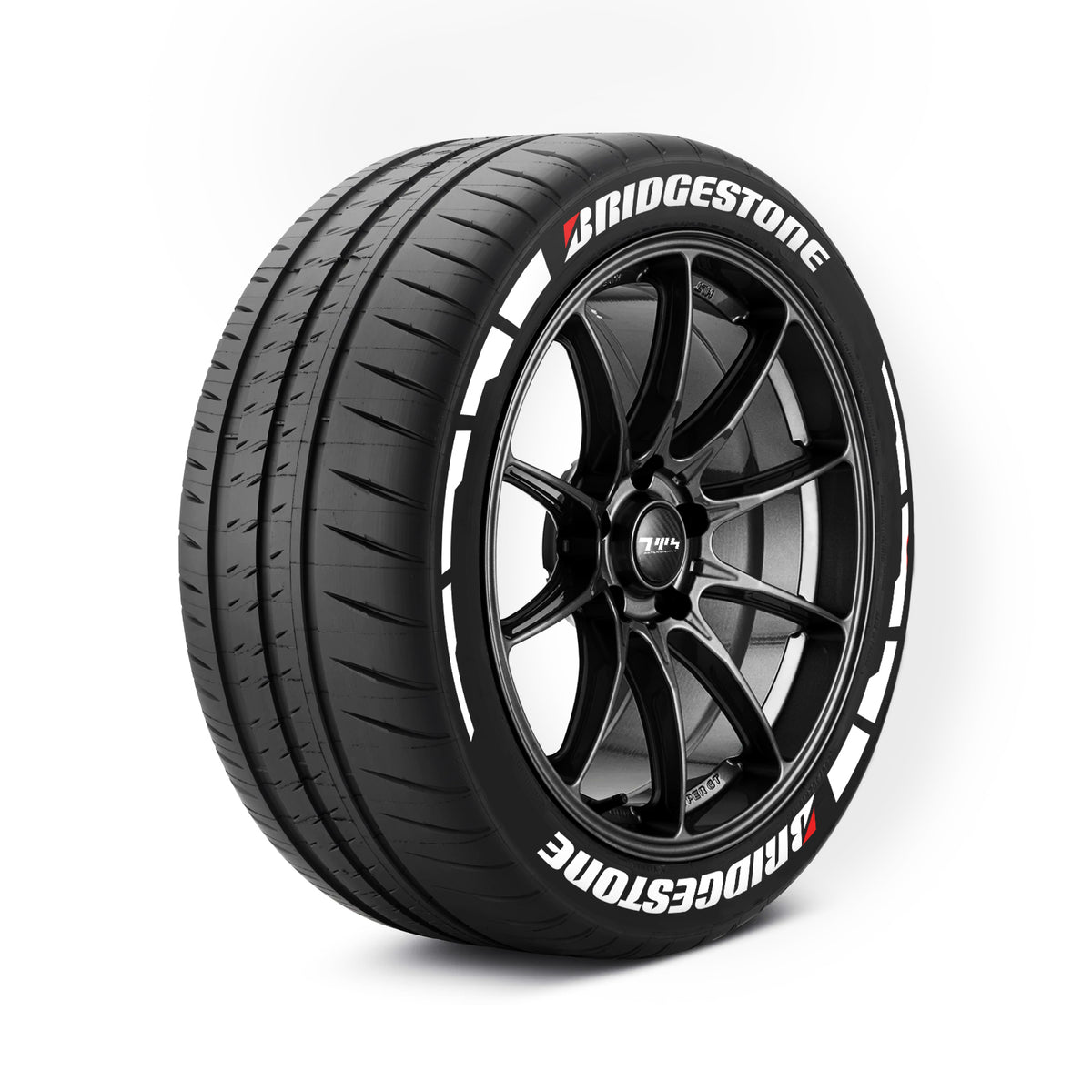 Kit adesivi per pneumatici Bridgestone con svasature