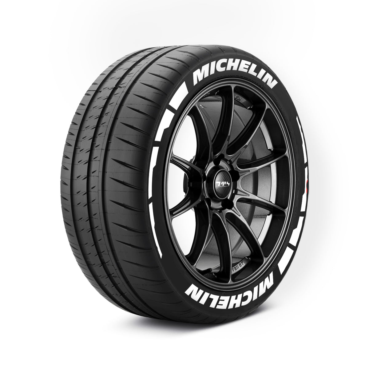 MICHELIN bandenstickers met fakkels