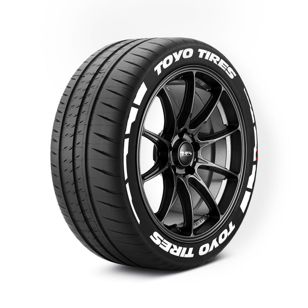 Kit d'autocollants pour pneus TOYO TIRES avec fusées éclairantes