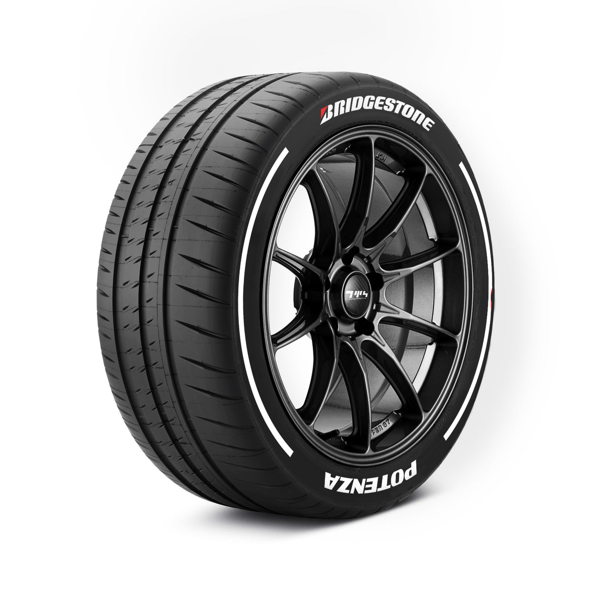 Bridgestone-Reifenaufkleber