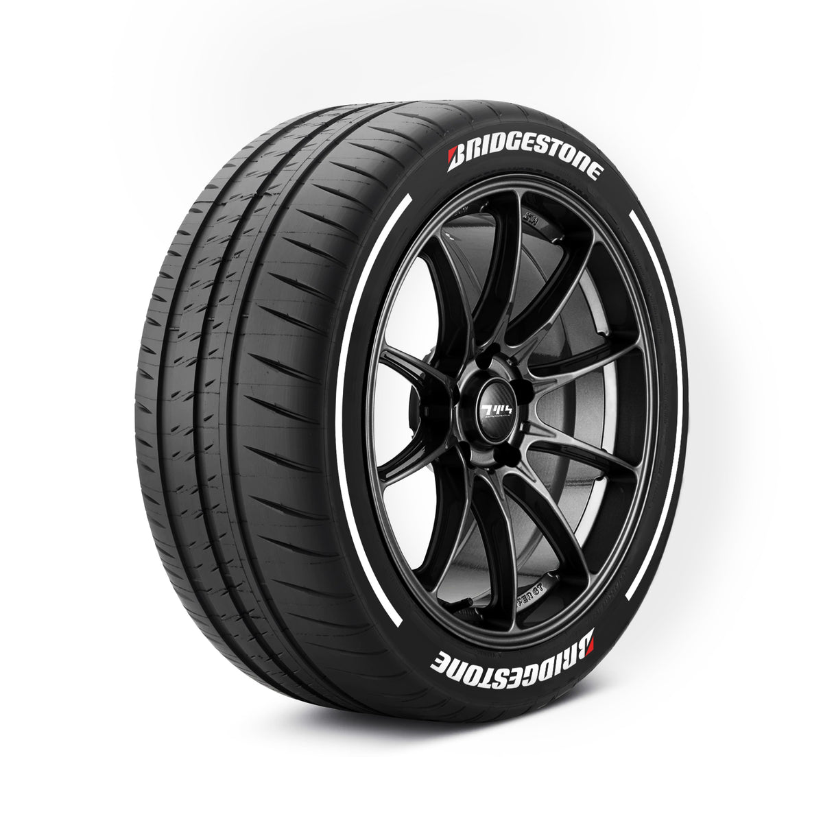Bridgestone-Reifenaufkleber