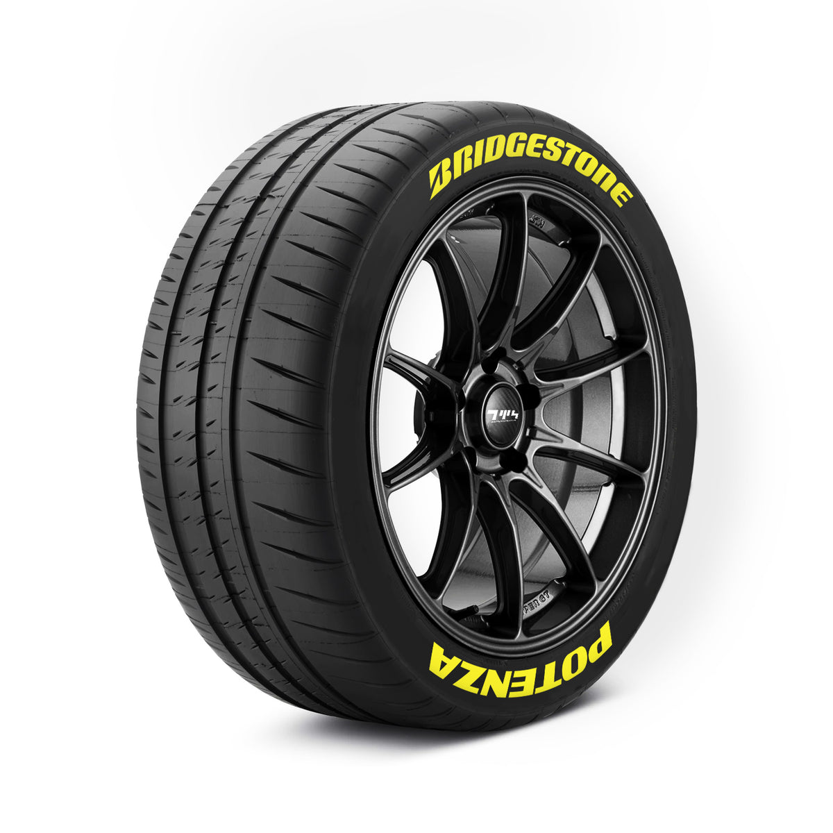 Bridgestone Potenza Reifenaufkleber