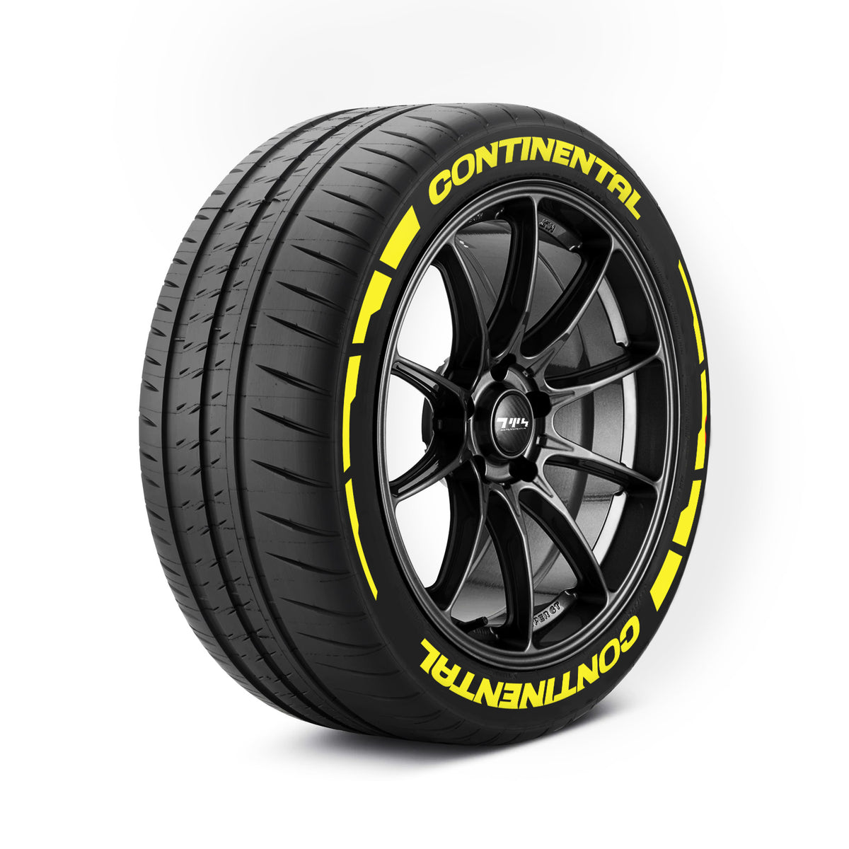 Continental Tyre Stickers With Flares Kit