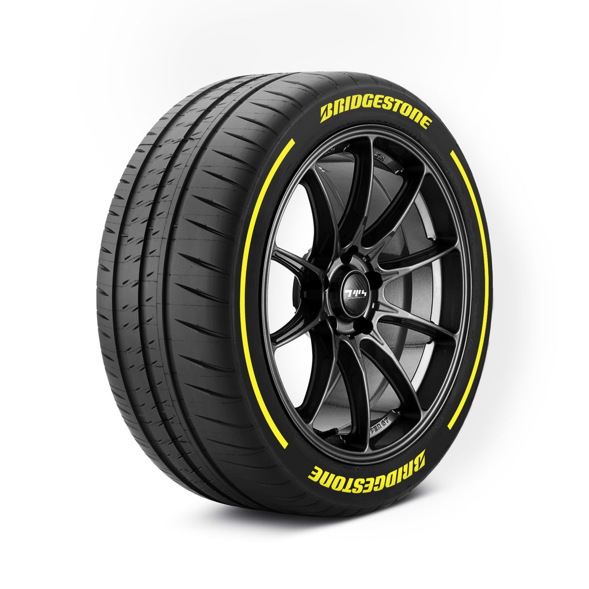 Bridgestone-Reifenaufkleber