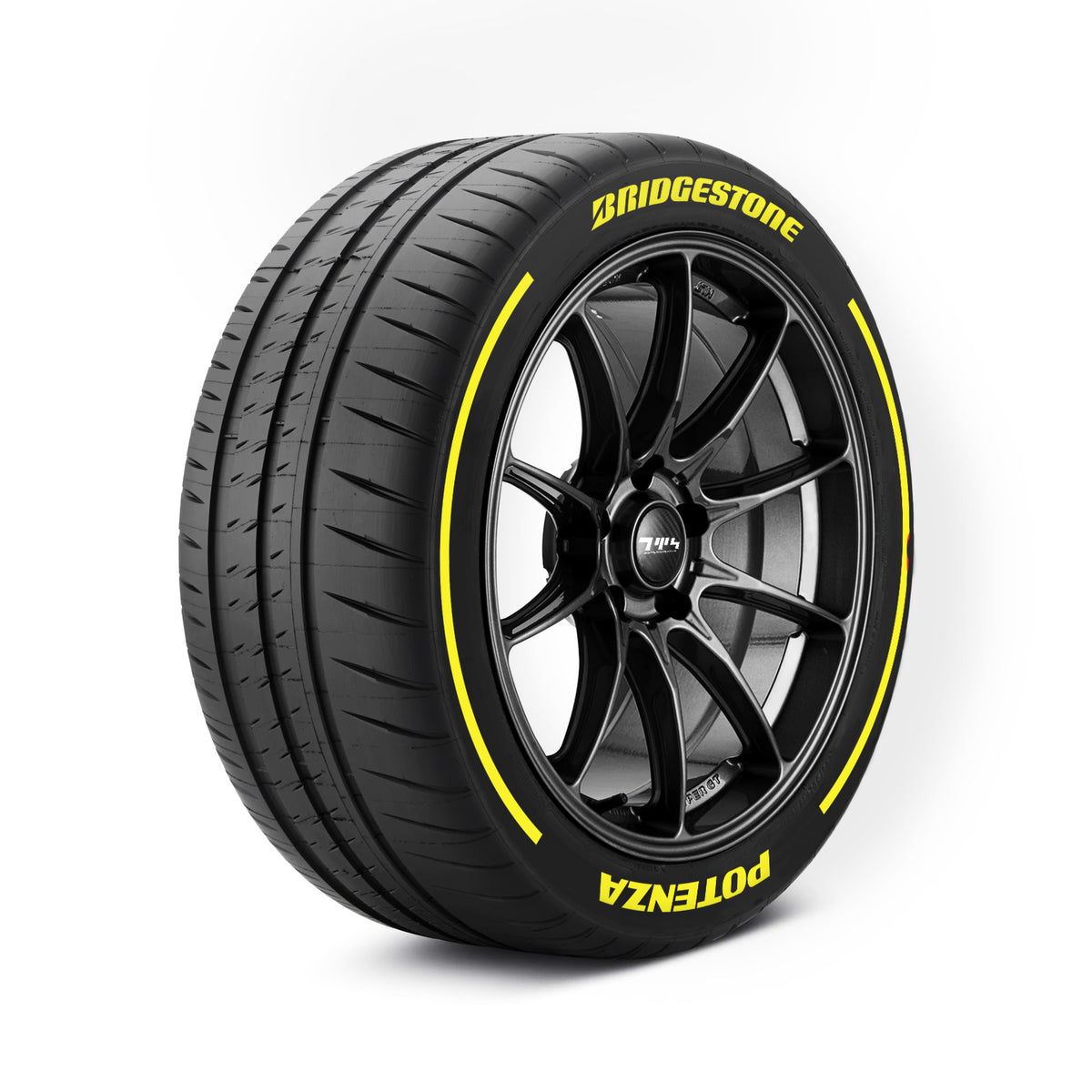 Bridgestone-Reifenaufkleber