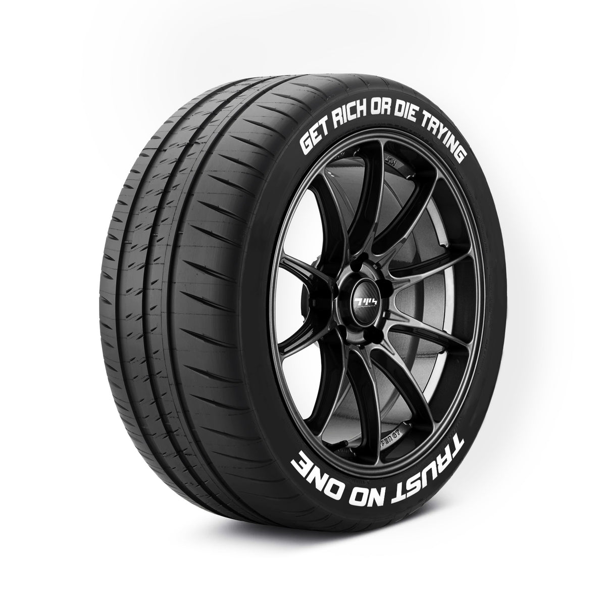 Custom Design Tyre Stickers Kit