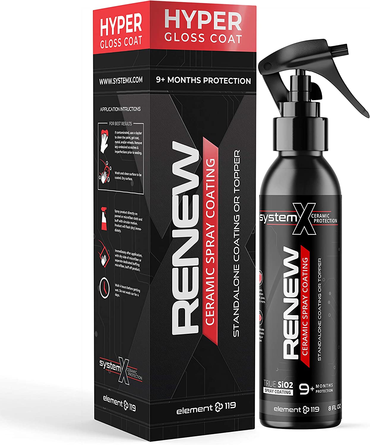 System X Renew™ Spray Ceramic Coating