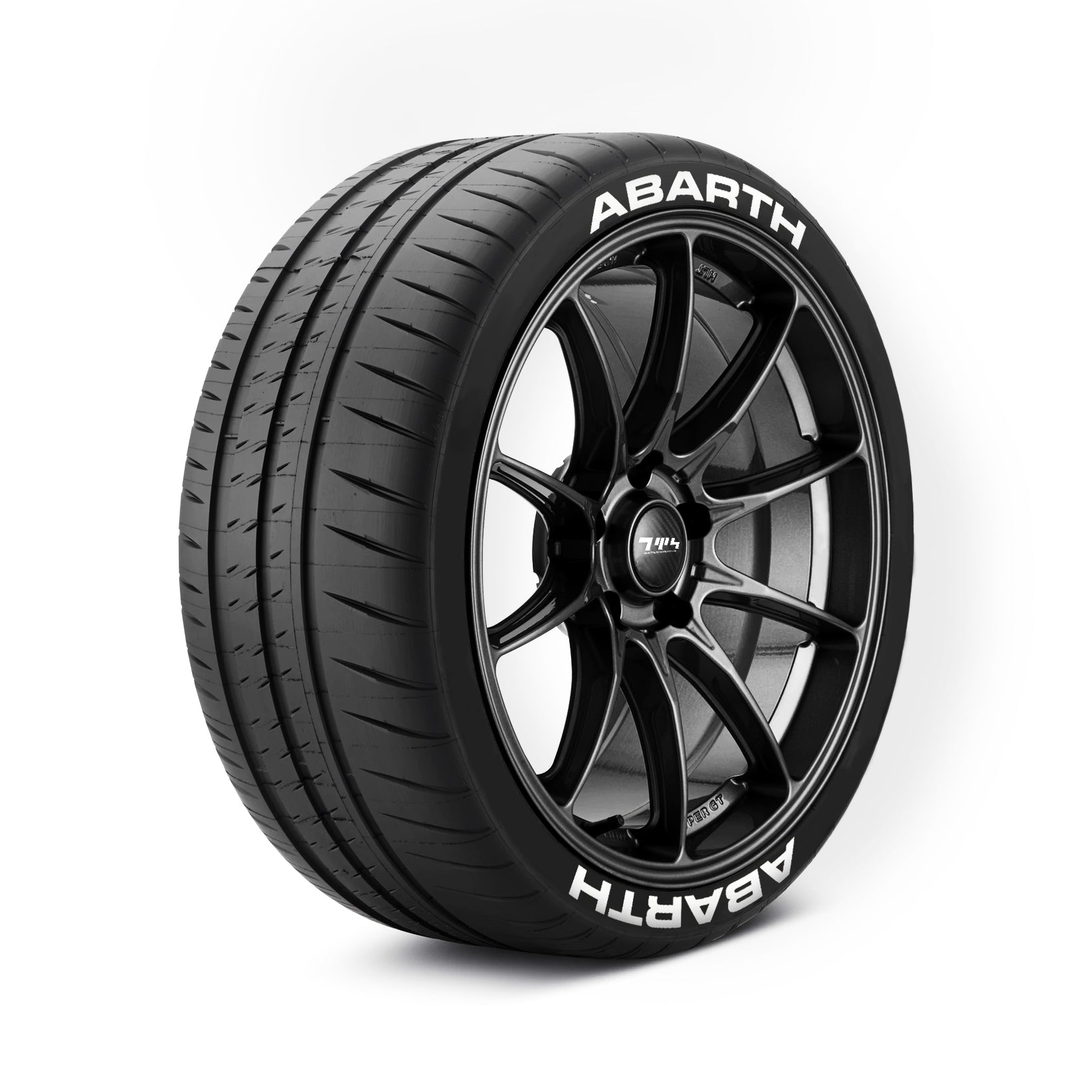 Abarth Tyre Stickers Kit