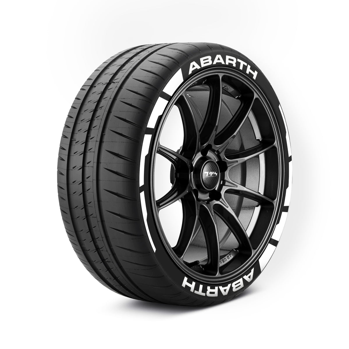 Abarth Tyre Stickers Kit