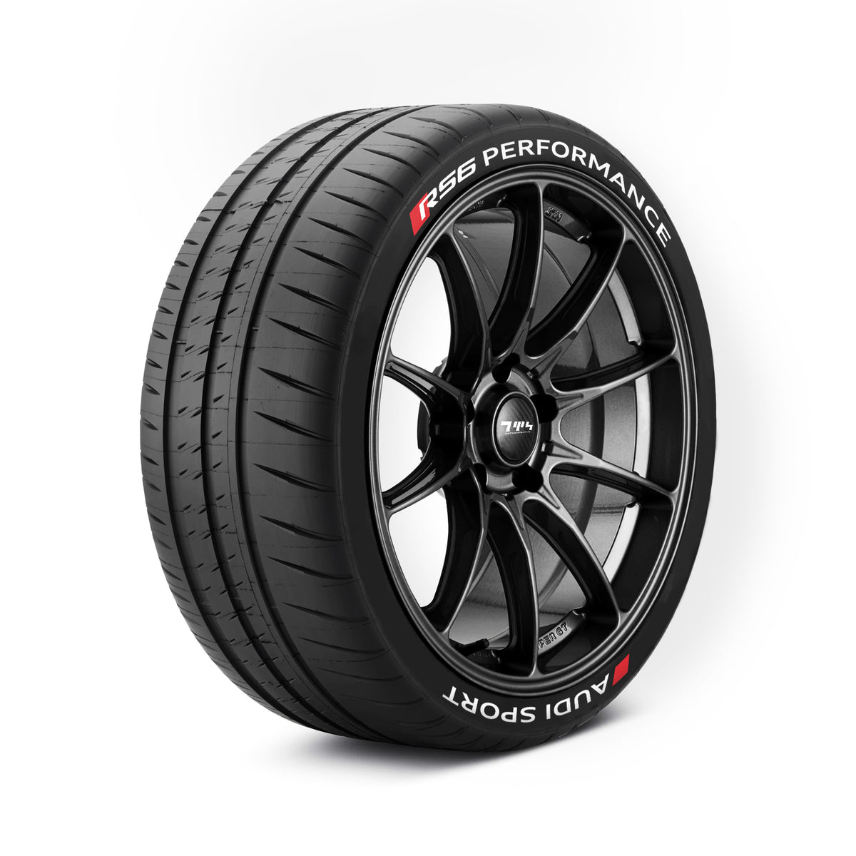 Kit d'autocollants pour pneus Audi Sport Performance