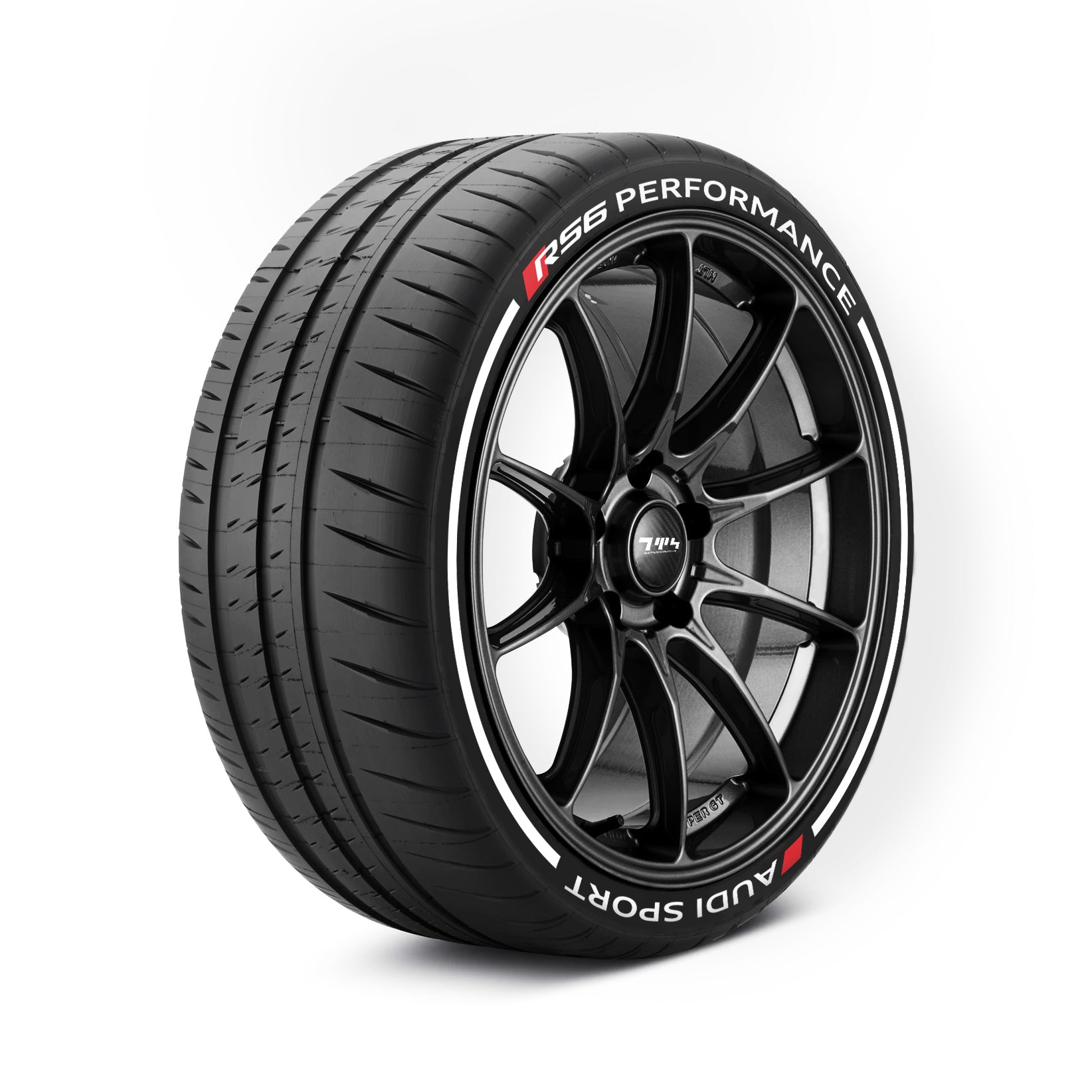 Kit d'autocollants pour pneus Audi Sport Performance