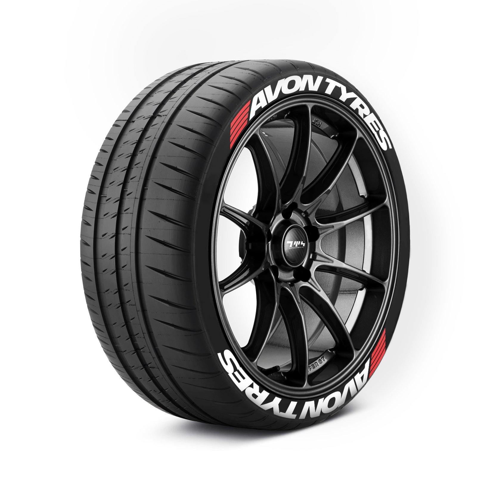 AVON Tyres Tyre Stickers - Tyre Wall Stickers