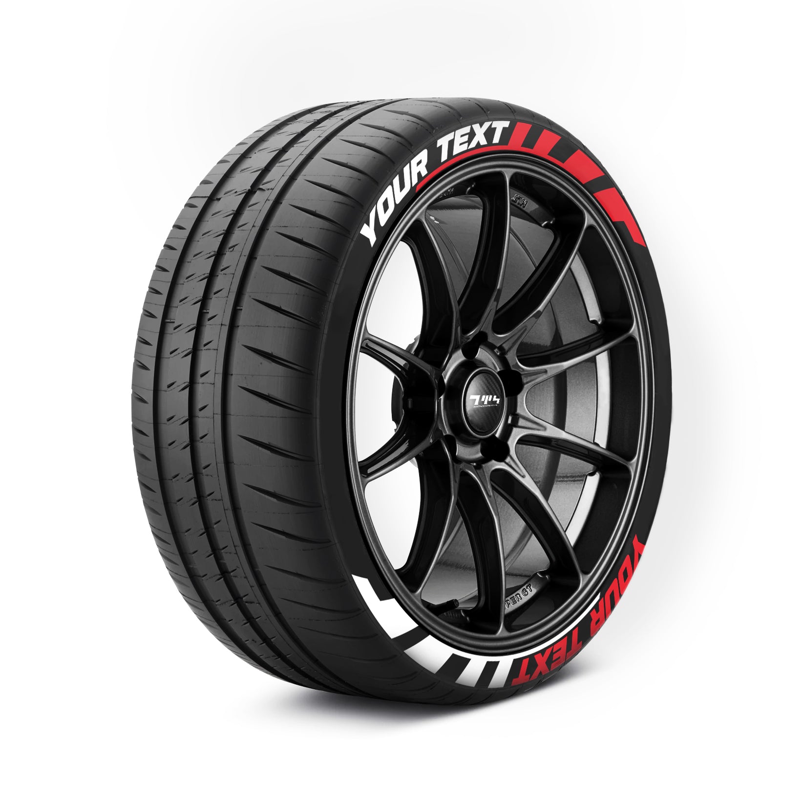 Custom design Tyre Stickers with