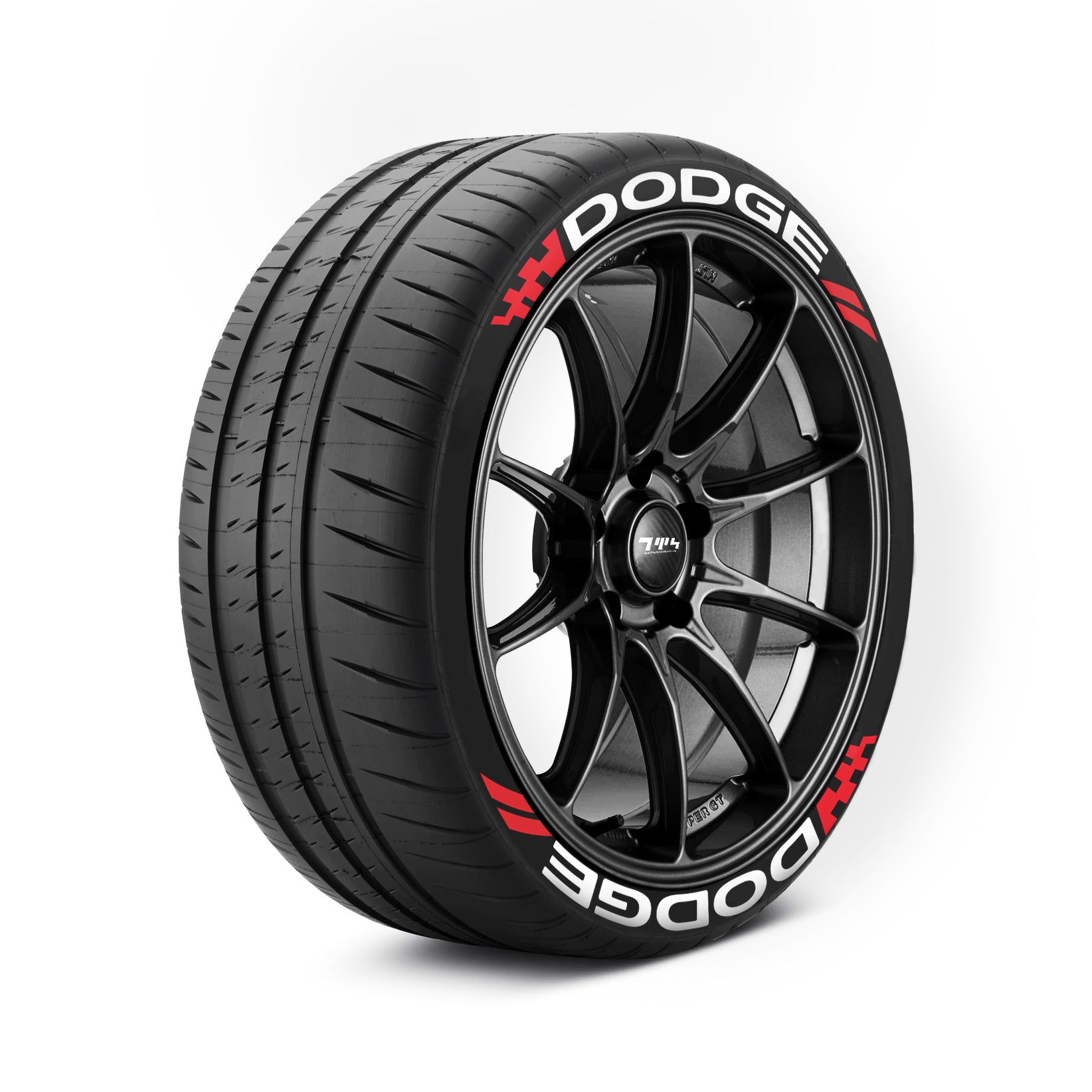 Dodge-Reifenaufkleber