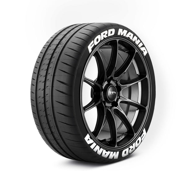 Ford Mania Tyre Stickers Kit