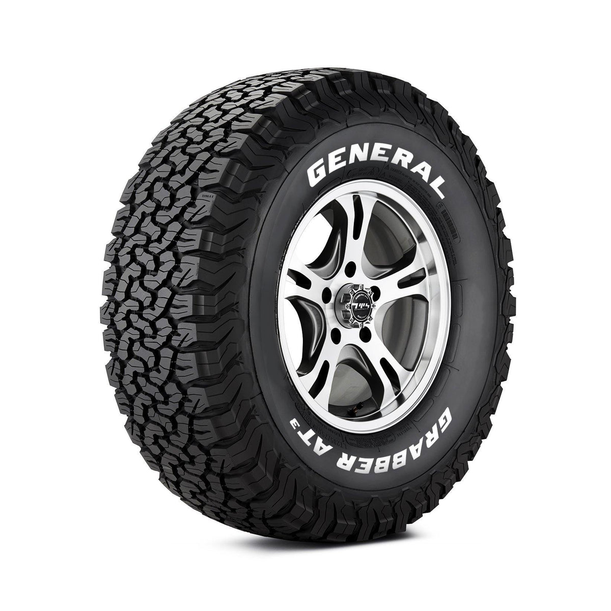 General Grabber AT Tyre Stickers - Tyre Wall Stickers