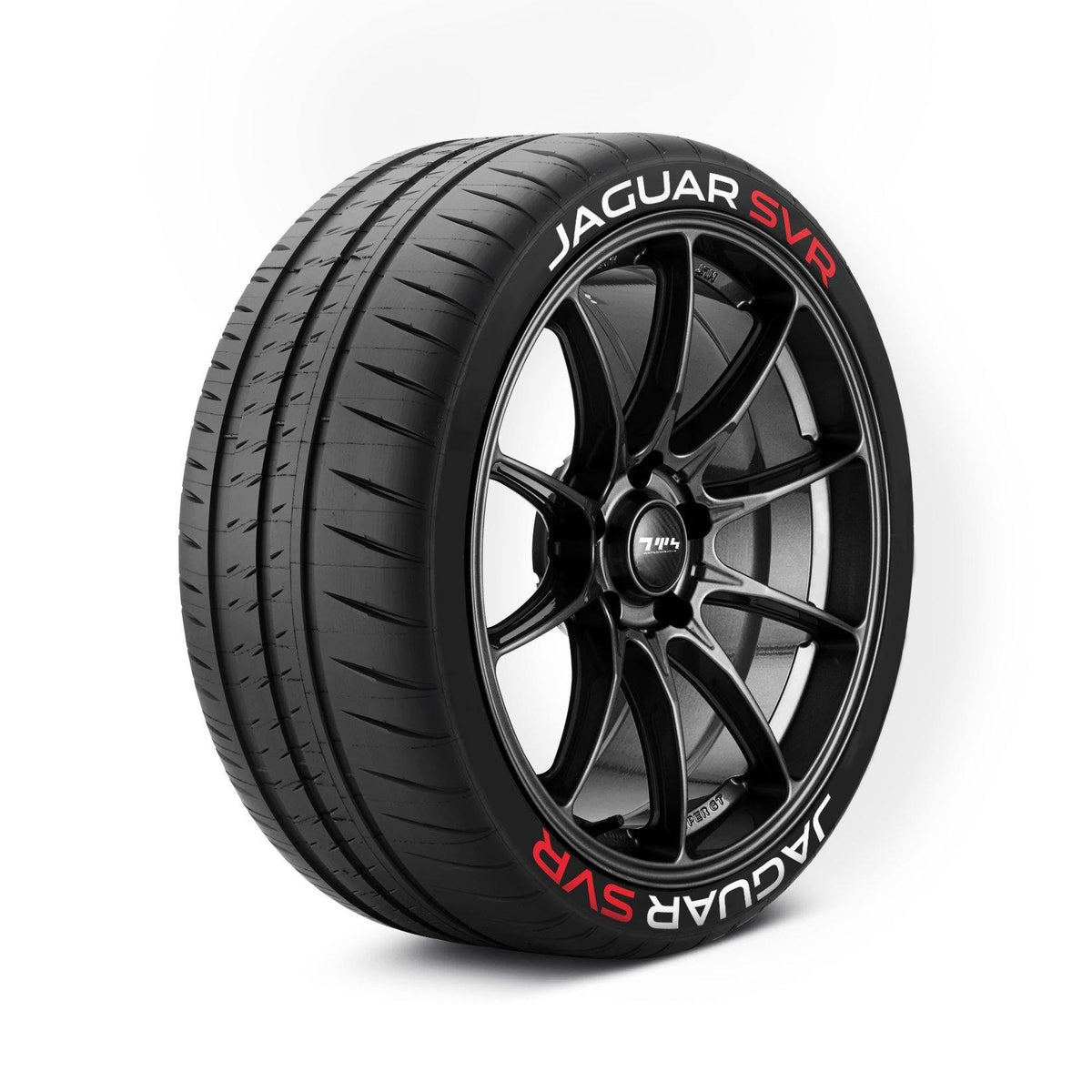 Jaguar SVR Tyre Stickers - Tyre Wall Stickers