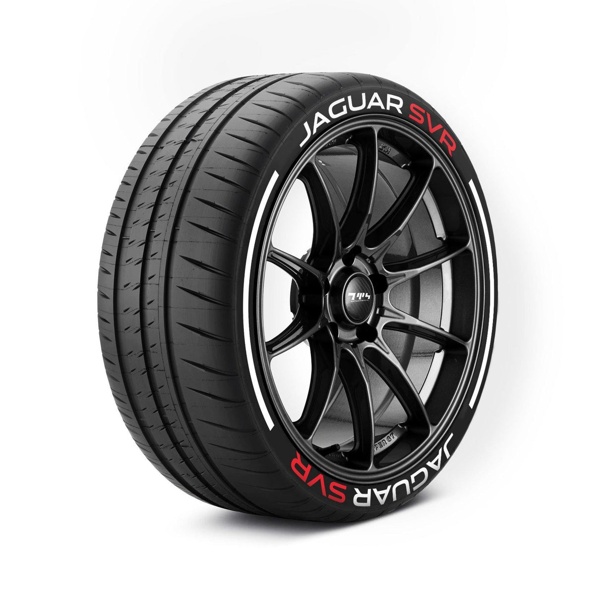 Jaguar SVR Tyre Stickers - Tyre Wall Stickers