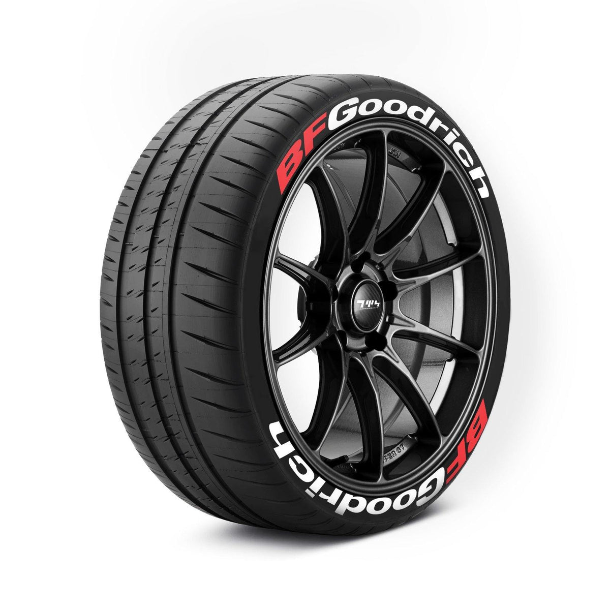 Stretched BF Goodrich Tyre Stickers - Tyre Wall Stickers