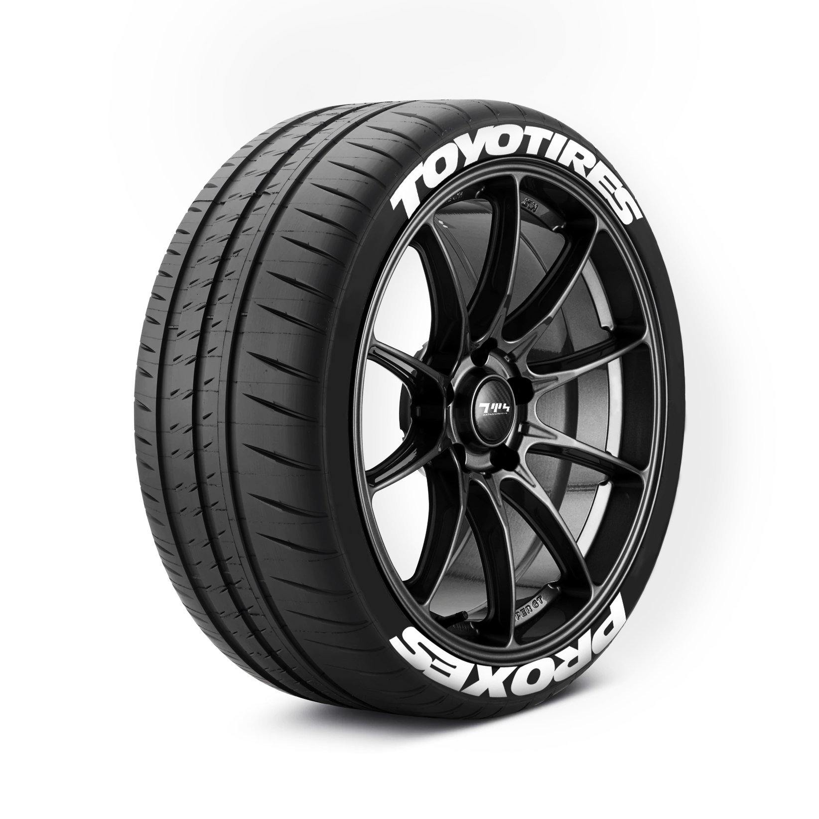 TOYO TIRES PROXES Tyre Stickers - Tyre Wall Stickers