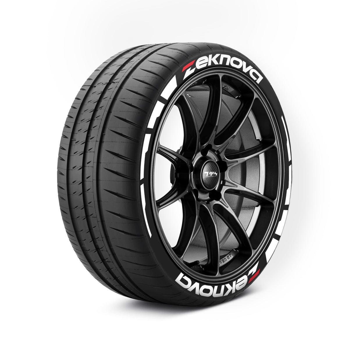 Zeknova Tyre Stickers With Flares Kit
