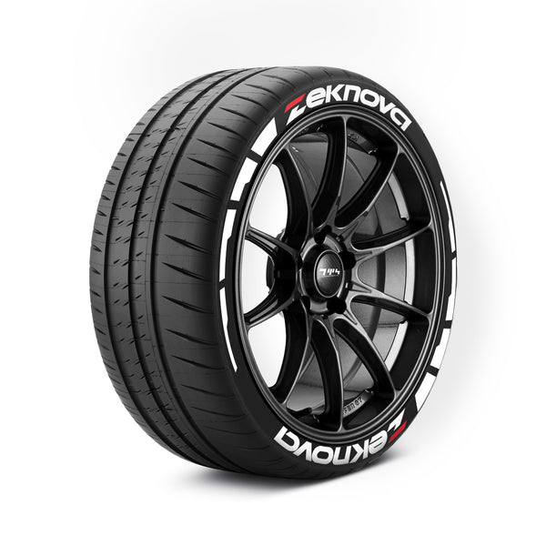 Zeknova Tyre Stickers With Flares Kit